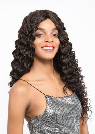 HairYouGo 7A Grade Indian Virgin Human Hair Deep Wave 4*4 Closure with 3 Deep Wave bundles