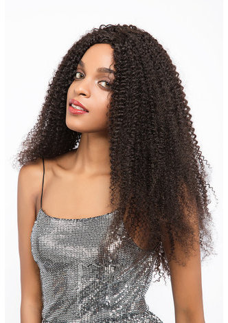 HairYouGo 7A Grade Malaisien Vergin Cheveux Humains Crépus Bouclés 4 * 4 Fermeture avec 3 faisceaux de cheveux bouclés Kinky