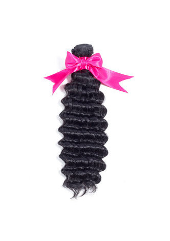 7A Grade Indian Virgin <em>Human</em> <em>Hair</em> Deep Curly Weaving 100g 1pc 8~30 Inch