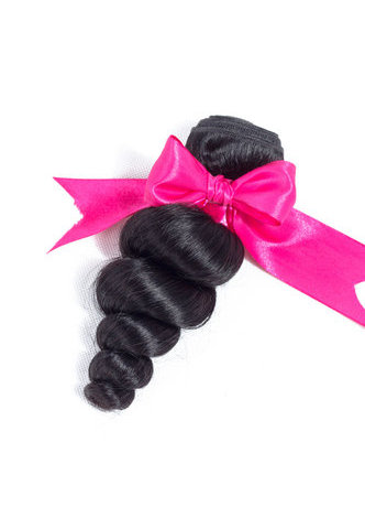 7A Grade Indian Virgin Human Hair Loose Wave Weaving <em>100</em>g 1pc 8~30 Inch