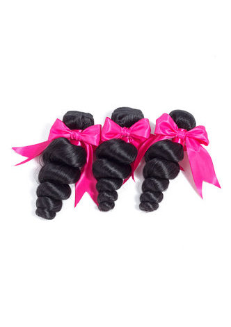 7A Grade Indian Virgin Human <em>Hair</em> Loose Wave Weaving 300g 3pcs 8~30 <em>Inch</em>