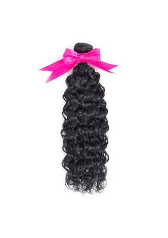 7A Grade Indian Virgin Human Hair Water Wave Weaving <em>100</em>g 1pc 8~30 Inch