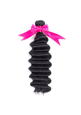 7A Grade Malaysian Virgin Human Hair Loose <em>Deep</em> Weaving 100g 1pc 8~30 Inch