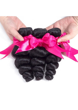 7A Grade Malaysian Virgin Human Hair Loose <em>Wave</em> Weaving 300g 3pcs 8~30 Inch