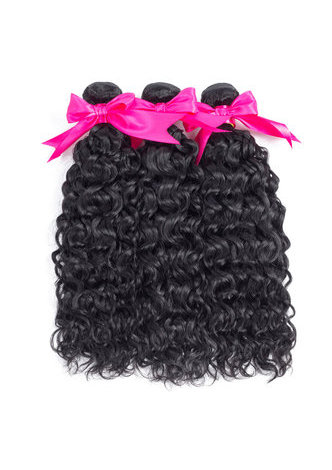 7A Grade Malaysian Virgin <em>Human</em> <em>Hair</em> Water Wave Weaving 300g 3pcs 8~30 Inch