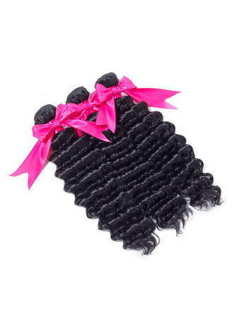 7A Grade Peruvian Virgin Human Hair Deep <em>Curly</em> Weaving 100g 1pc 8~30 Inch