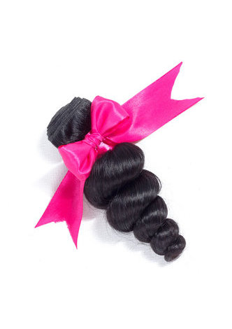 7A Grade Peruvian Virgin <em>Human</em> <em>Hair</em> Loose Wave Weaving 100g 1pc 8~30 Inch