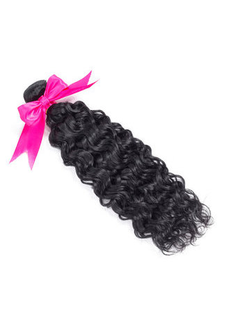 7A Grade Peruvian Virgin Human <em>Hair</em> Water Wave Weaving 100g 1pc 8~30 Inch