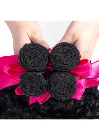 8A Grade Brazilian Remy Human Hair Water Wave Weaving 300g 3pc 8~30 Inch 