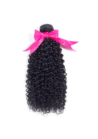 HairYouGo 7A Grade Malaisien Vergin Cheveux Humains Crépus Bouclés 4 * 4 Fermeture avec 3 faisceaux de cheveux bouclés Kinky