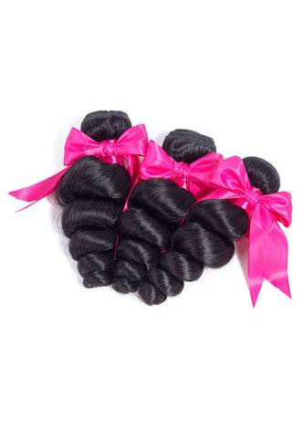 HairYouGo 7A Grade Malaysian Virgin Human Hair Loose Wave 4*4 Closure with 3 Loose wave hair bundles