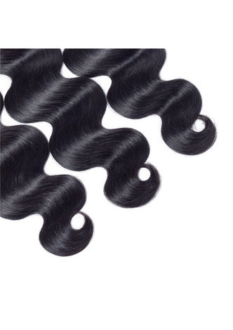 Vague indienne de corps de cheveux de Vierge de 7A tissage 300g 3pcs 8 ~ 30 pouces