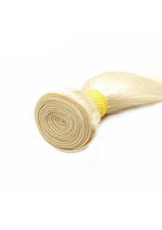 HairYouGo 7A Grade Indien Vergin Cheveux Humains Pré-Colore 613 Blond Weave Trame Droite 10 ~ 22 Pouces 100g / pc