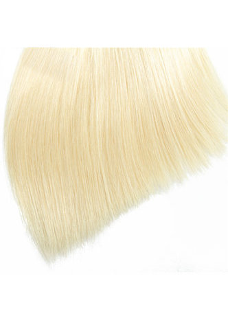 HairYouGo 7A Grade Indien Vergin Cheveux Humains Pré-Colore 613 Blond Weave Trame Droite 10 ~ 22 Pouces 100g / pc