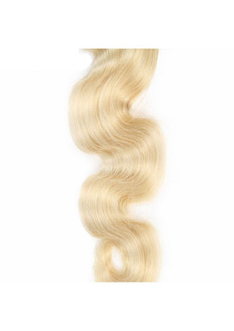 HairYouGo 7A Grade Indien Vergin Cheveux Humains Pré-Colore 613 Blonde Weave Trame Corps Vague 10 ~ 22 Pouces 100g / pc