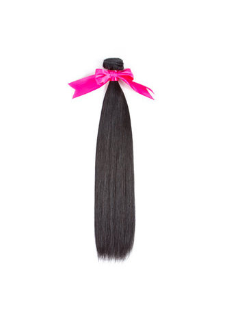 HairYouGo 7A Grade Malaysian Virgin Human Hair Straight 4*4 Closure with 3 straight hair bundles 1b