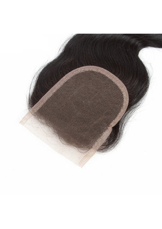 HairYouGo 7A Grade Peruvian Virgin Human Hair Body Wave 4*4 Closure