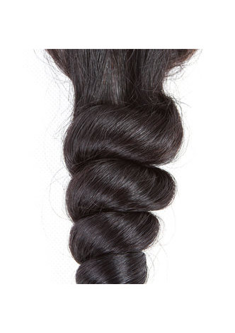 HairYouGo 8A Grade Brésilien Vergin Remy Cheveux Humains Vague Lâche 4 * 4 Fermeture avec 3 faisceaux de cheveux en Vague Lâche