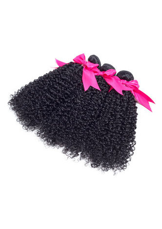 Tissage bouclé crépus de cheveux humains de Remy de 8A brésilien 300g 3pc 8 ~ 30 pouces