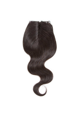 HairYouGo 7A Grade Malaisienne Vergin Cheveux Humains Vague de Corps 6 Bundles avec Fermeture # 1B Nature Couleur 100g / pc