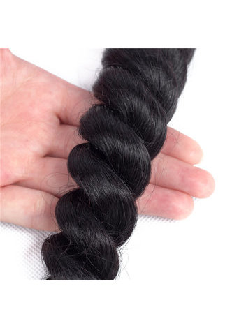 Tissage profond français long de cheveux humains de Remy de 8A brésilien 100g 1pc 8 ~ 30 pouces