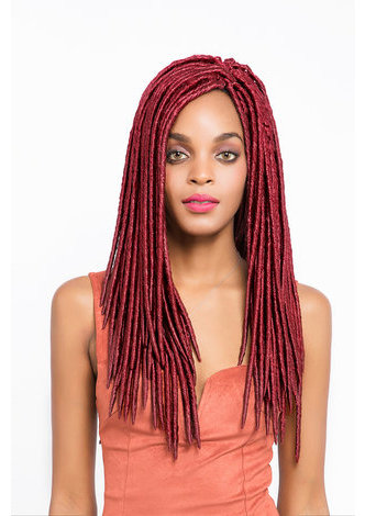 HairYouGo 18inch Faux Locs Synthetic <em>Braiding</em> Hair Extensions BUG# Kanekalon Low Temperature Fiber