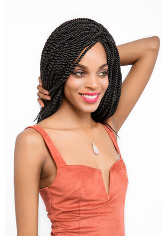 HairYouGo 1B# Sister Locks Hair for Black Women 56roots/pack Low Temperature Fiber <em>Synthetic</em> Lock