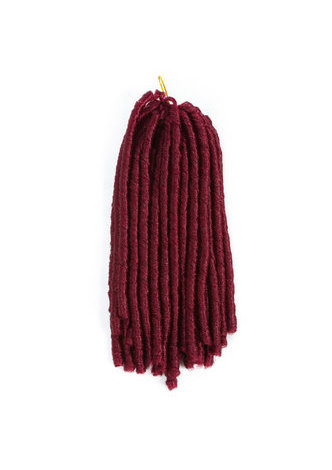 HairYouGo Curly Soft Dread Lock <em>Crochet</em> <em>Hair</em> Extension 14 Roots Synthetic Low Temperature Fiber