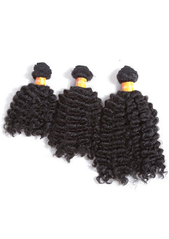 HairYouGo Jazz Wave Synthetic Wavy Hair Weft 6pcs/lot 200g Double Weft Weaving for Black Women 1B Color 5.5inch 7inch 9inch