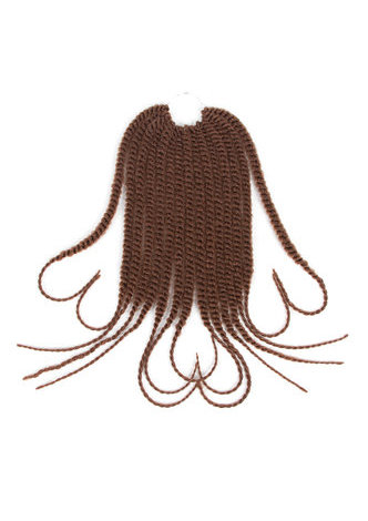 HairYouGo Kinky Braid <em>Synthetic</em> <em>Hair</em> Extensions 18inch Kanekalon Low Temperature Fiber Curly