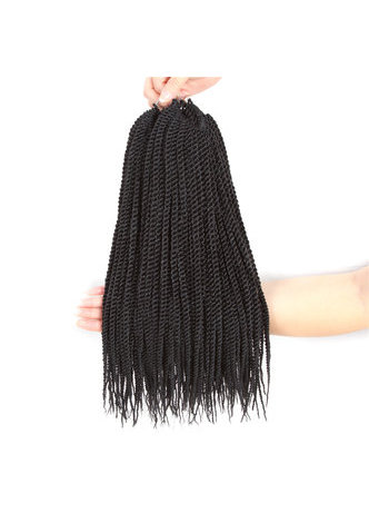 HairYouGo Sister Lock Crochet Braid <em>Hair</em> 1B# Curly <em>Synthetic</em> <em>Hair</em> Extensions 16 inch Kanekalon Low