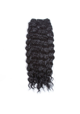 HairYouGo Synthetic <em>Curly</em> Hair Extensions 22&quot; 1Pc/Package Kanekalon Hair Wave 1# Black