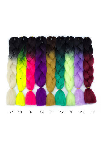 HairYouGo  <em>Jumbo</em> Braid Hair 100g 24inch Crotchet High Temperature Fiber Synthetic Braids Hair Pure