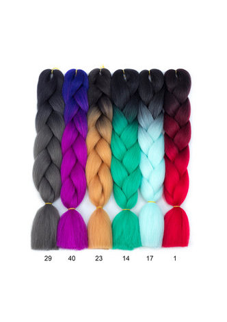 HairYouGo 24inch Jumbo <em>Braiding</em> <em>Hair</em> Extensions 100g High Temperature Fiber Synthetic Jumbo Braids