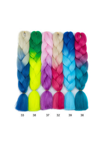 HairYouGo Ombre Braiding Hair Expressions 24&prime;&prime; 100g Synthetic <em>Crochet</em> Braids