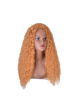 HairYouGo 26 pouces Haute Fibre Longue Synthétique Cosplay Parti Perruques 1 pc Curly Perruque Style 0033