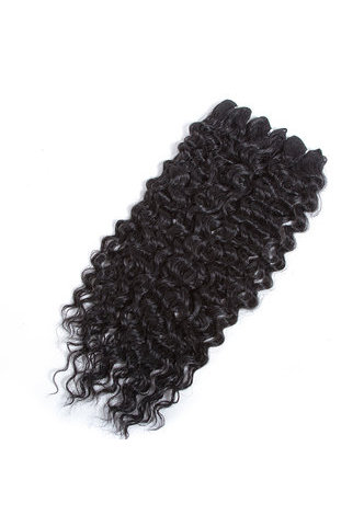 HairYouGo Victoria Curly <em>Synthetic</em> <em>Hair</em> Extensions 1pack 18<em>inch</em> Medium Long Length Kanekalon <em>Fiber</em>