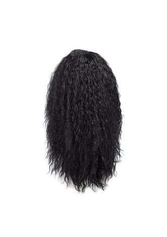 HairYouGo Medium Long Wigs Synthetic Hair 204g Curly Wigs For Black Women Kanekalon High Temperature Fiber