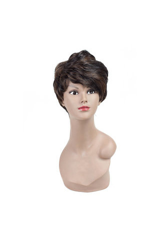 HairYouGo Short Synthetic Hair <em>Wigs</em> 1.5-4.5inch Japanese Kanekalon Fiber <em>Wigs</em> for Black Women 1pc