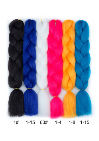 HairYouGo Ombre High Temperature Fiber Braiding <em>Synthetic</em> <em>Crochet</em> Jumbo Braids Rainbow Ombre Tone